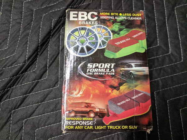 BMW E38/E39/E46/E52/E53 Rear RedStuff Brake Pad Set EBC DP31118C