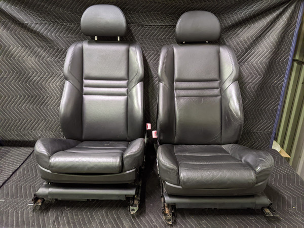 BMW E60 M5 Front Sport Seats Leather Heated Schwarz 52107898523