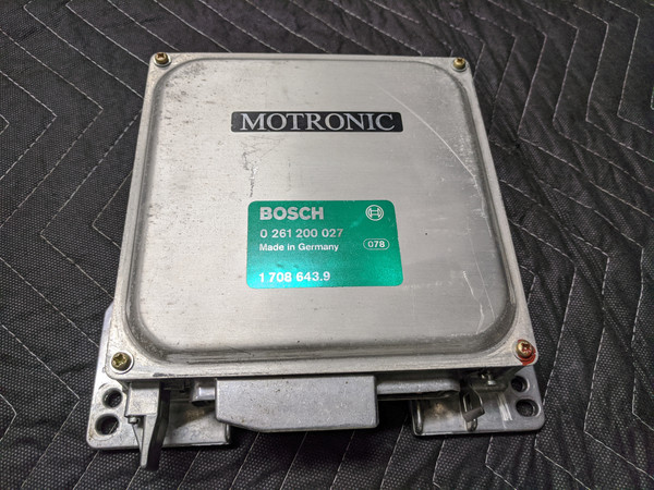 BMW E30 DME ECU Motronic Engine Control Module Bosch 12141708643