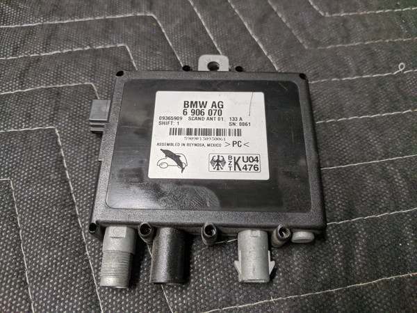 BMW E53 Radio Amplifier Trap Circuit 65256906070