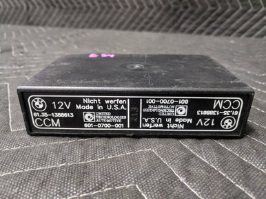 Boîtier CCM Comfort Check Control BMW Série 7 E32 730i – Pièce D'occasion Avant