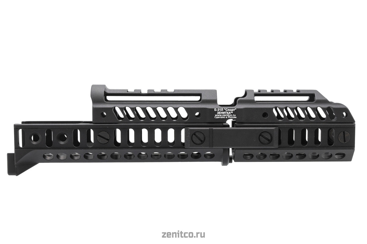 Zenitco Sport-1 Handguard | Russian Basis Rail For AK Rifles | Black
