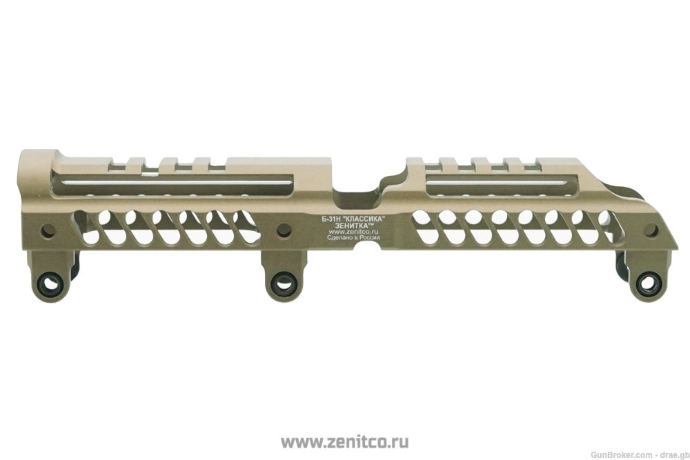 ZenitCo Rail Handguard B-31N Golden Khaki - NSPEC Innovations LLC