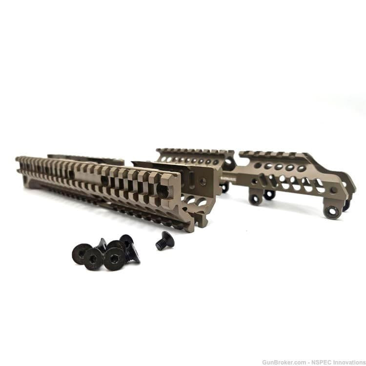 Alpha-1 Handguard | FDE Picatinny Rail Zenitco Clone - NSPEC