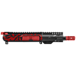 AR15 5" Upper Receiver 5.56 AR15 Upper Red Cerakote 556 AR15-Upper-Receiver