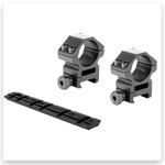 Ruger 10/22 Scope Mount Base Rings | Picatinny Rail