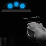 Glock 19 17 Blue Night Sight Sights Glock 17 19 Night Sights Tritium Sight |