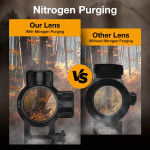 4x32 Compact 4x Rifle Scope Hunting Optic Scope Rifle Optic Picatinny Mount |