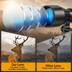 4x32 Compact 4x Rifle Scope Hunting Optic Scope Rifle Optic Picatinny Mount |