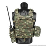 Multicam Modular Tactical Vest Plate Carrier | 500D Material