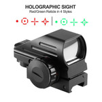 4-12X50 Illuminated Rifle Red Dot Scope Laser