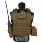 Modular Quick Release Plate Carrier | FDE | 500D Material