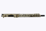 Desert camo cerakote AR15 upper receiver