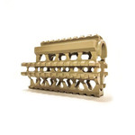 CRC 1A003 Short Handguard for Arsenal Milled Receiver AK | Picatinny Quad Rail