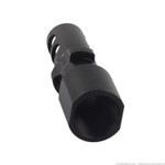 1/2x28 3 Tri Lug Muzzle Brake Steel Flash Hider