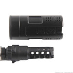 5/8x24 3 Lug AR15 Flash Can Compensator Muzzle Brake AR10