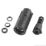 5/8x24 3 Lug AR15 Flash Can Compensator Muzzle Brake AR10
