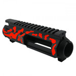 AR15 5" Upper Receiver 5.56 Red Cerakote 556