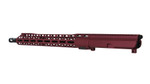 AR-15 16" Upper Receiver .223 Wylde | Dark Crimson Cerakote
