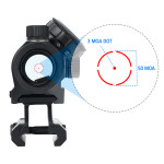 Micro Red Dot Sight Scope Optic Riser Mount