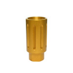 Vigilance Innovations Gold Cerakote 1/2x28 Compensator Muzzle Brake for 5.56 .223 .22lr