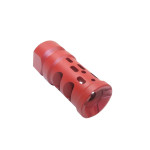 Vigilance Innovations Red Cerakote 1/2x28 Compensator Muzzle Brake for 5.56 .223 .22lr