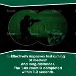 Fast Magnifier Dynamic Auto-Aiming System | For Sig Sauer & Vortex Strike Eagle Scopes