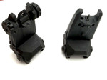 Polymer Picatinny Flip Up Sights Front & Rear