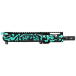 AR15 5" Upper Receiver 5.56 AR15-Upper AR15-Upper-Receiver Blue Camo Upper