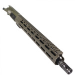 AR15 16" Upper Receiver 5.56 AR15-Upper AR15-Upper-Receiver FDE Gray ODG