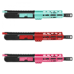 AR15 5" Upper Receiver 5.56 AR15-Upper AR15-Upper-Receiver Red Blue Pink