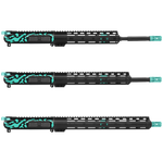 AR15 16" Upper Receiver 5.56 AR15-Upper AR15-Upper-Receiver Blue Camo Upper
