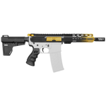 AR15 Pistol Upper Receiver 5.56 AR15 Upper Lower Build Kit Lower Parts Kit (7)
