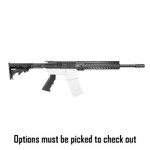 NSPEC AR-9 16" 9mm rifle build kit with 6-position stock and lower parts kit