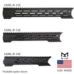 5AML-R M-LOK handguard in 10", 12", and 15" lengths