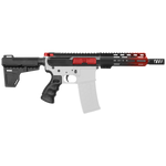 AR15 Pistol Upper Receiver 5.56 AR15 Upper Lower Build Kit Lower Parts Kit (9)