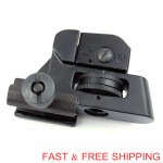 AR-15 AR15 A2 Adjustable Rear Sight AR15 AR-15 Adjustable A2 Sight Rear 