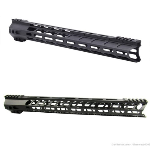 2 17" AR15 MLOK Picatinny Freefloat Handguard Picatinny MLOK AR15 Handguard