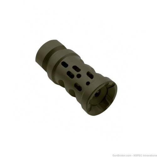 OD Green AR15 Compensator Brake ODG Compensator Green OD AR15 Muzzle Brake
