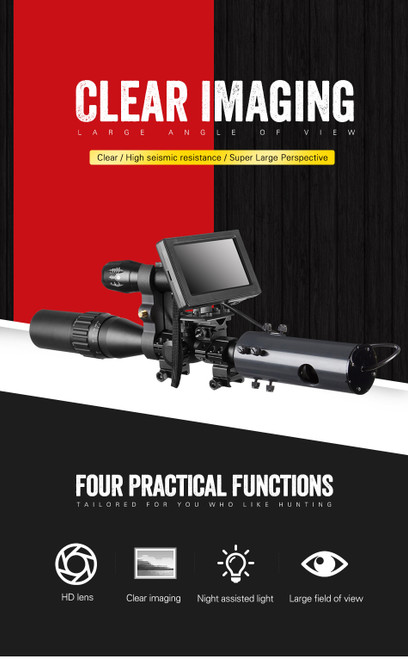 Infrared Night Vision Scope LED IR Camera Vision Night Infrared IR Scope |