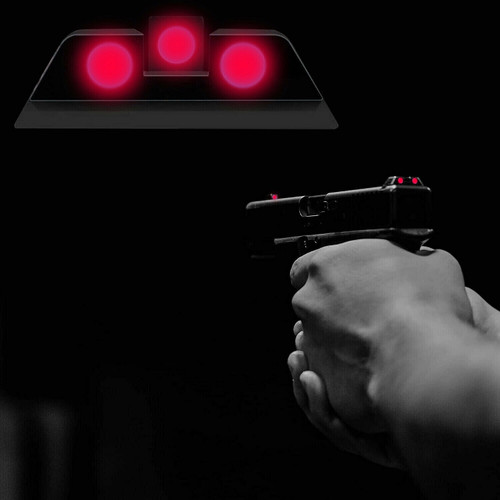 Glock 19 17 Red Night Sight Sights Glock 17 19 Night Sights Tritium Sight |