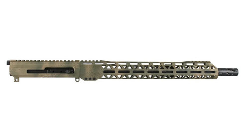 AR-15 5.56 NATO Upper Receiver | 16" Camo Cerakote | Mid-Length Gas System | Side Charging | M-LOK