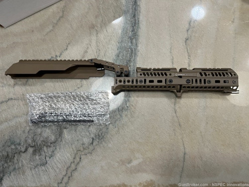 Barwarus Rail Set AK Dust Top Cover Handguard T-33 T-4 FDE ZENITCO 