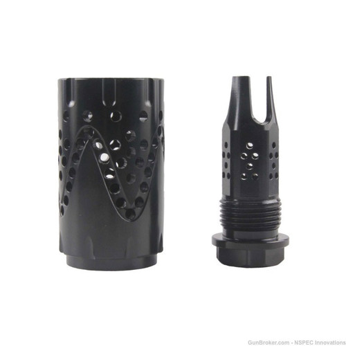 1/2x28 Compensator Flash Can Hider AR15