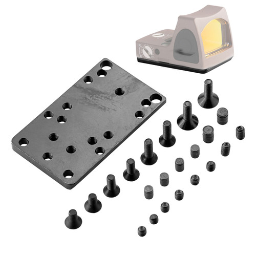 Glock Universal Plate Optic Mount Pistol RMR RMSC