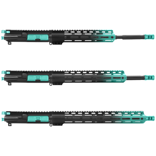 AR15 16" 5.56 Upper Receiver Blue