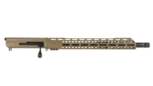AR15 .458 SOCOM 16" Upper Receiver Bolt Action Black | FDE | ODG | Tungsten