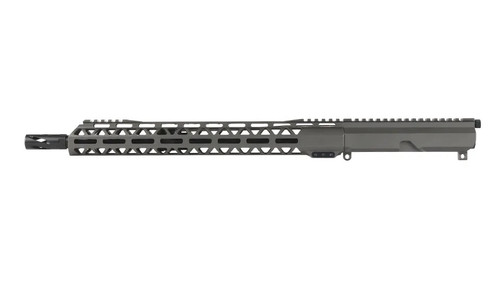 AR15 16" Upper Receiver 5.56 Tungsten Cerakote
