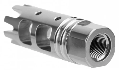 stainless steel 5/8x24 muzzle brake for AR-10