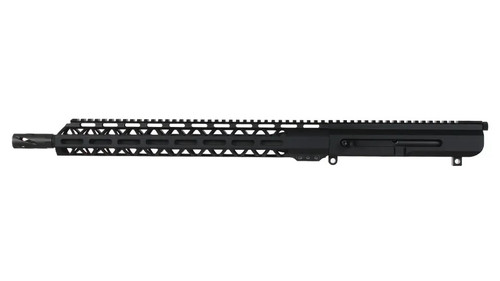 .308 Left Side Charging Right Eject Complete Upper Assembly, 16" Parkerized Heavy Barrel